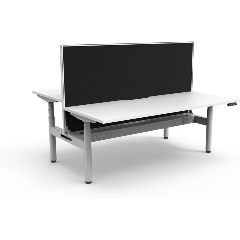 Halo+ Electric Height Adjustable Back to Back Workstation
