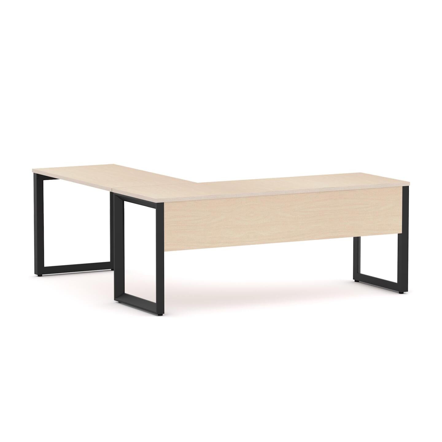 Anvil Straight Workstation with Return and Modesty