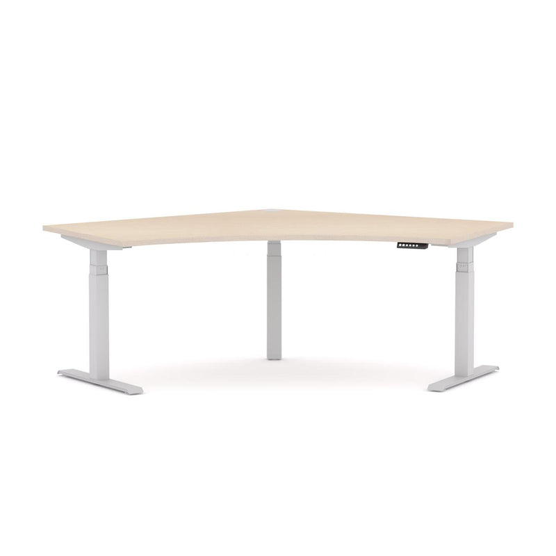 AgileMotion+ 3C/2M Electric Rectangle 120° Workstation