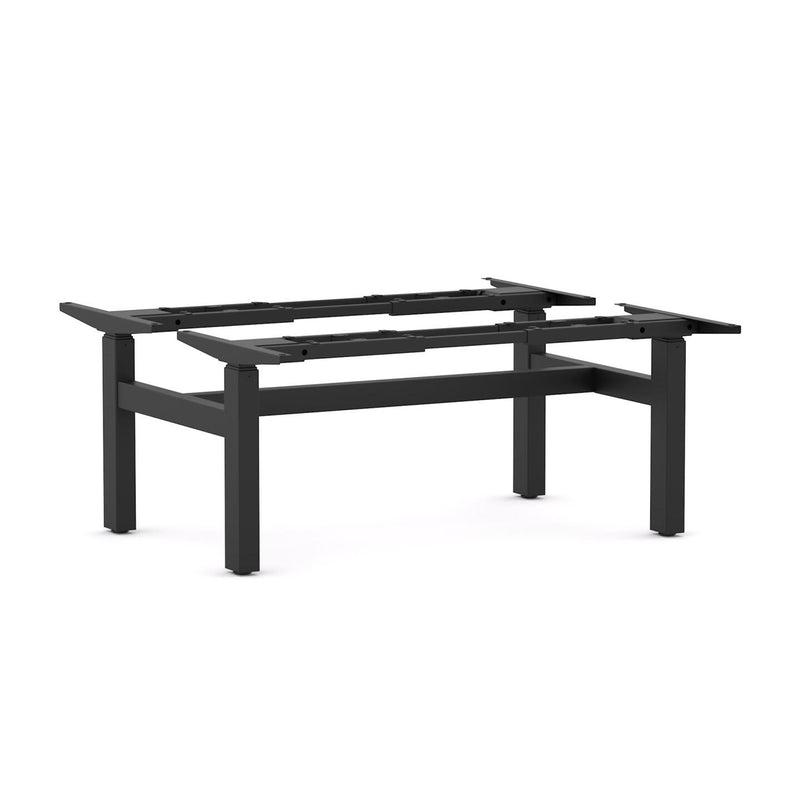AgileMotion+ 3C/2M Electric Rectangle 2-Person Double-sided Desk Workstation - Frame Only
