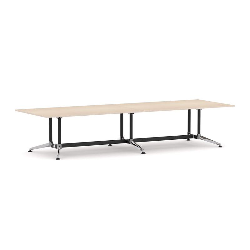 Modulus Boardroom Table Double Span, Twin Post
