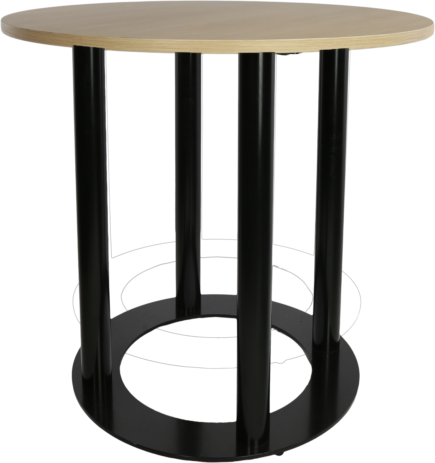 Durafurn Isaac BAR Height Halo Base 749DIA