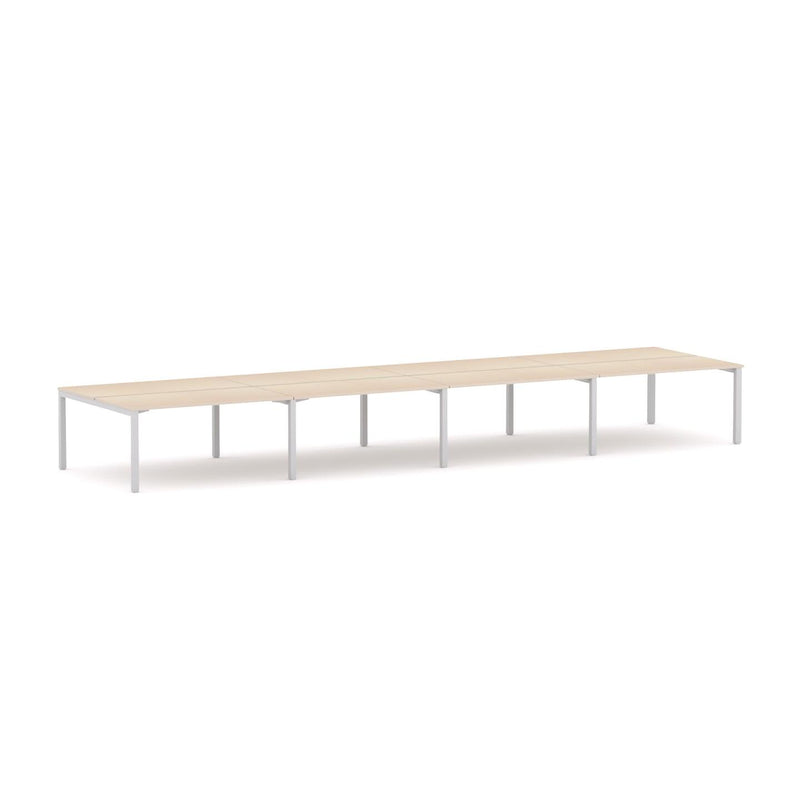 Axis 8-Person Double-sided Desk Workstation