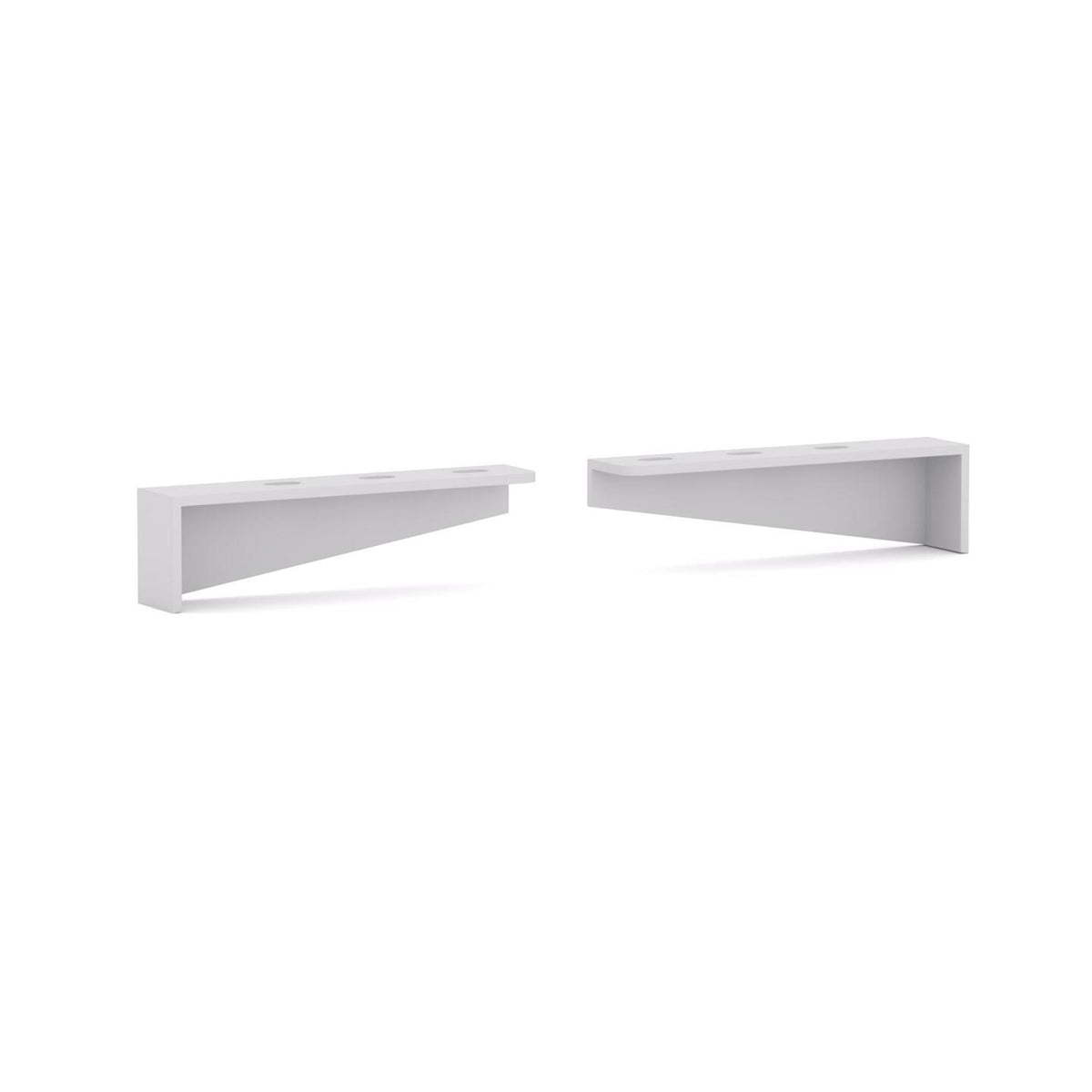 Axis Worktop Support Bracket L/R Pair to connect End Leg to Worktop
