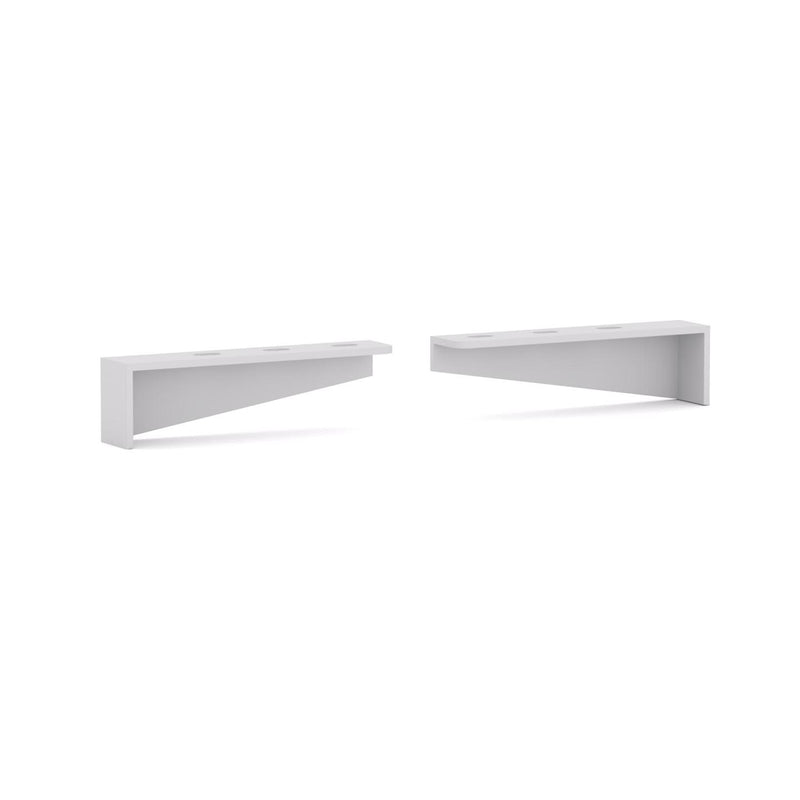 Axis Worktop Support Bracket L/R Pair to connect End Leg to Worktop
