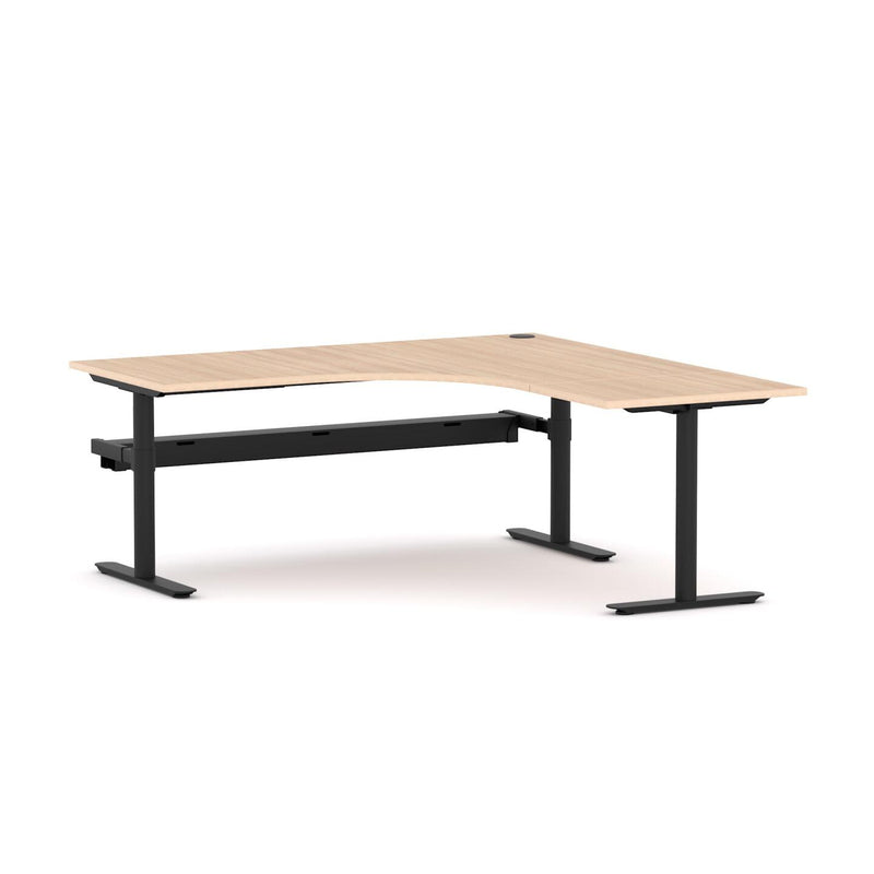 Agile Fixed Round 90° Workstation