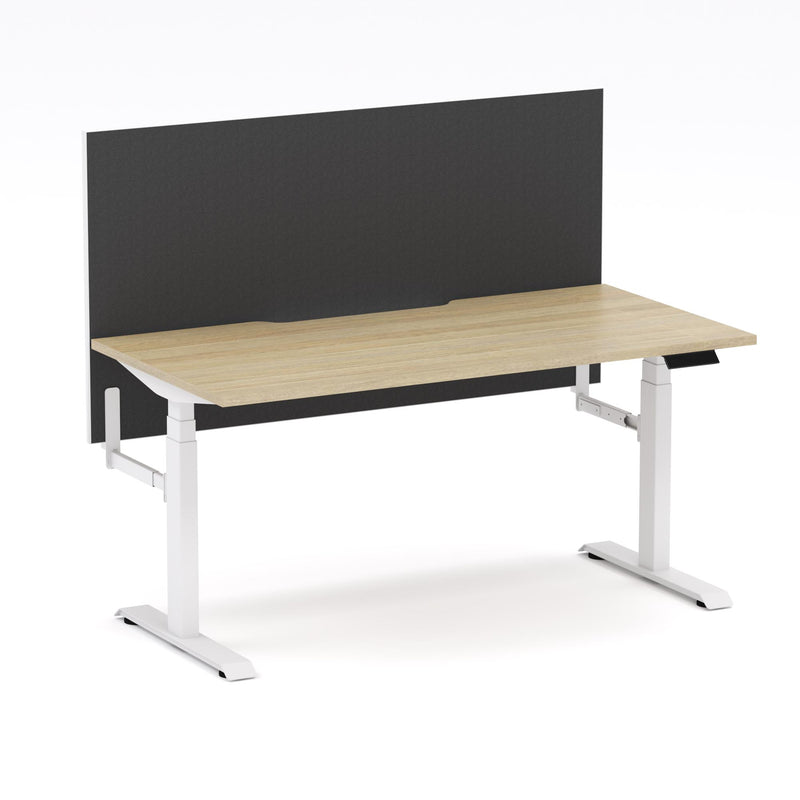 Montana Electric Standing Straight Workstation - With Graphite Elite25 Screen (3 Stages)