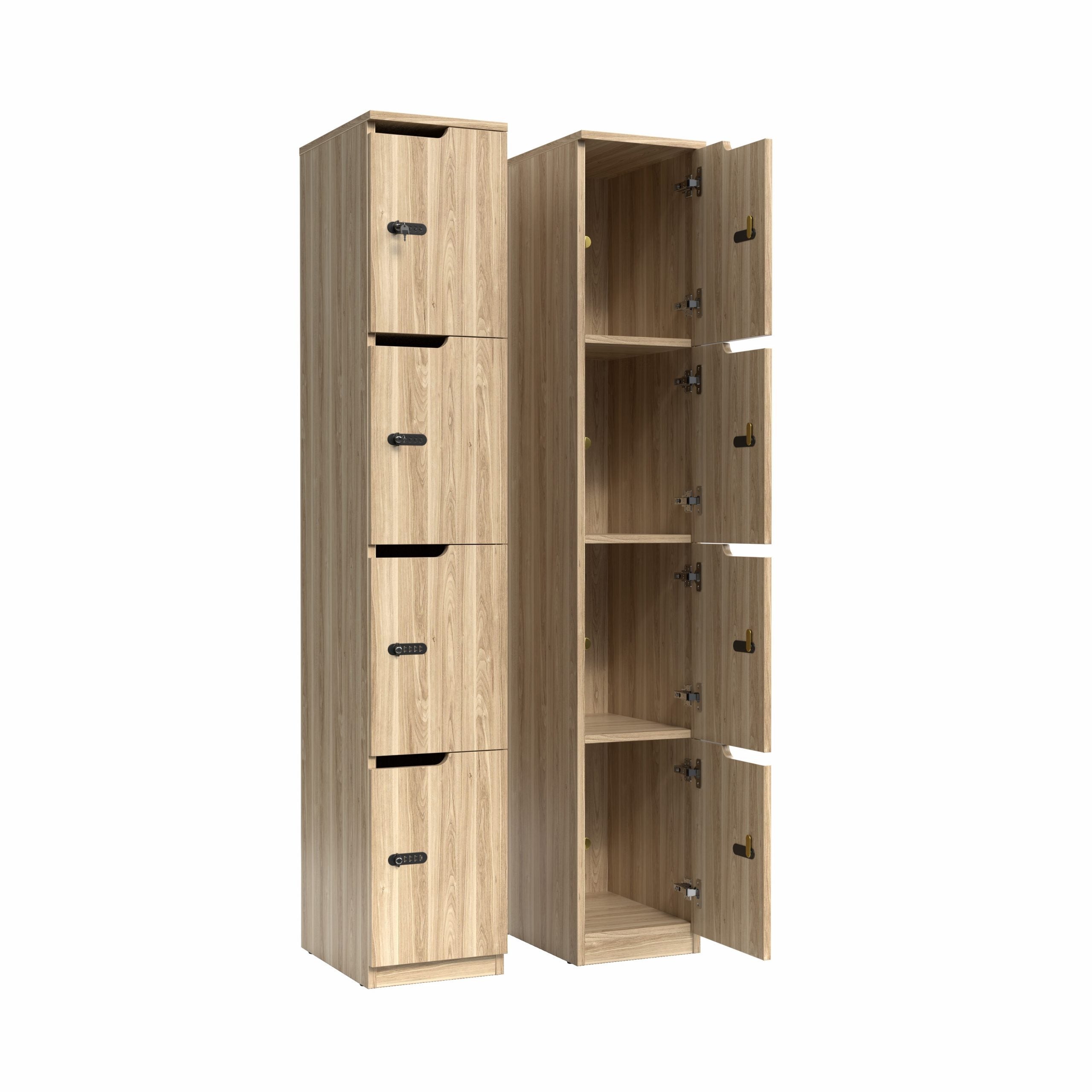 Knox 4 Door Melamine Locker