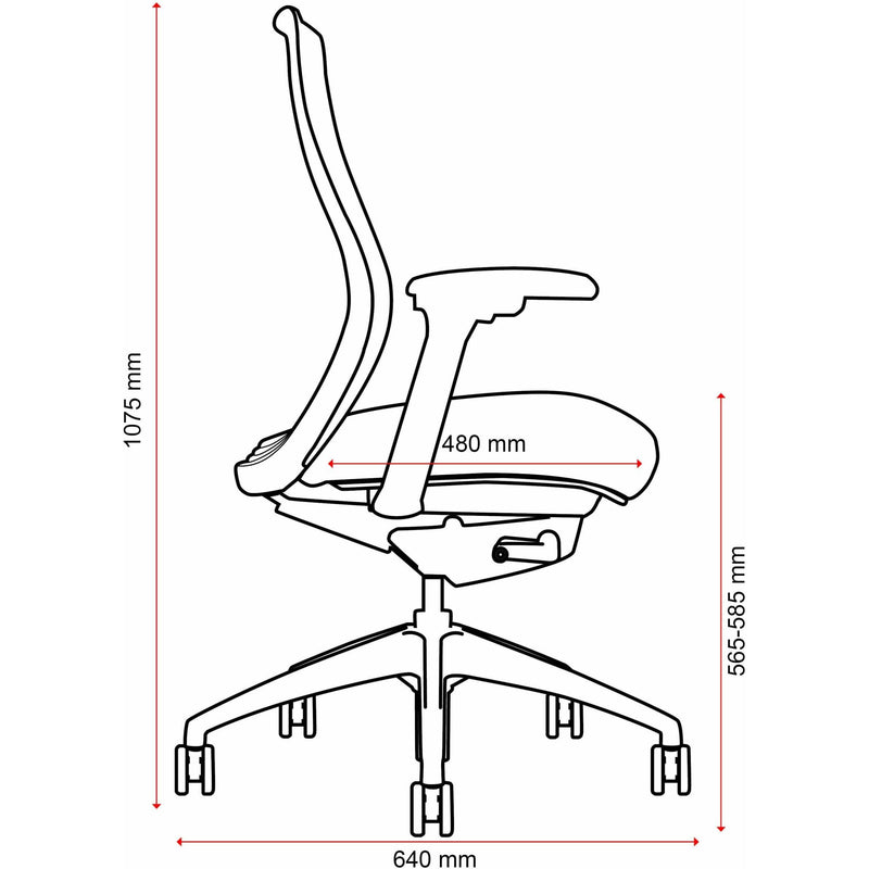 Konfurb Luna Mesh Office Chair