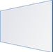LX8 Slim Edge Projection Magnetic Porcelain Whiteboard - Coloured Edge
