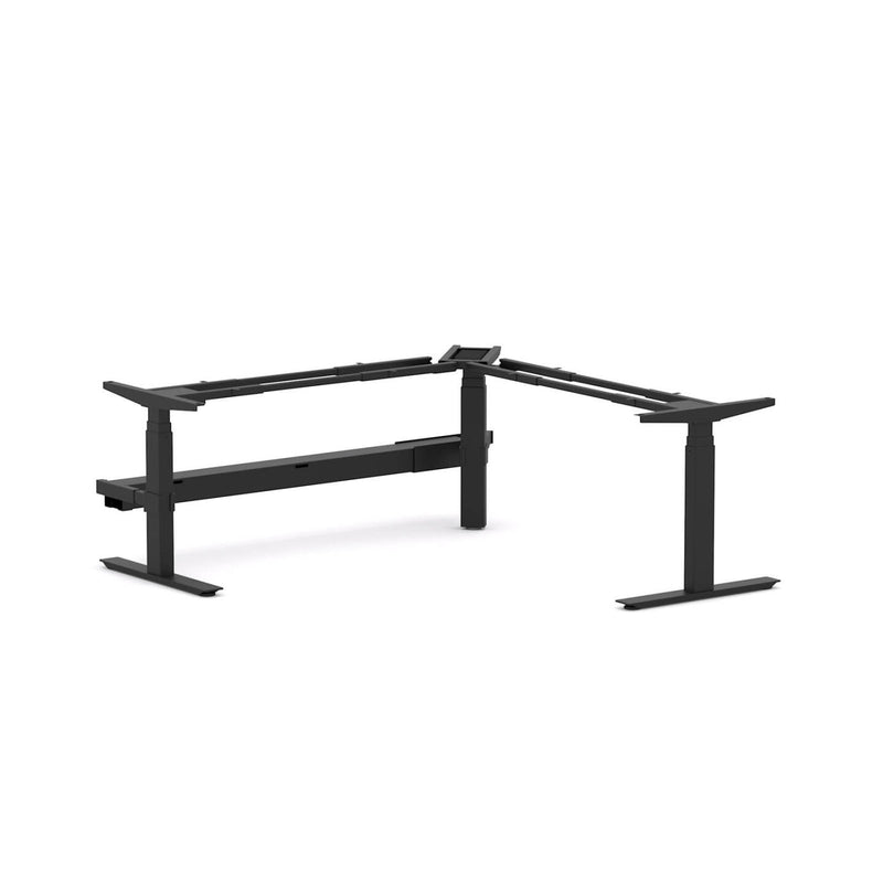 AgileMotion+ 3C/2M Electric Rectangle 90° Workstation - Frame Only