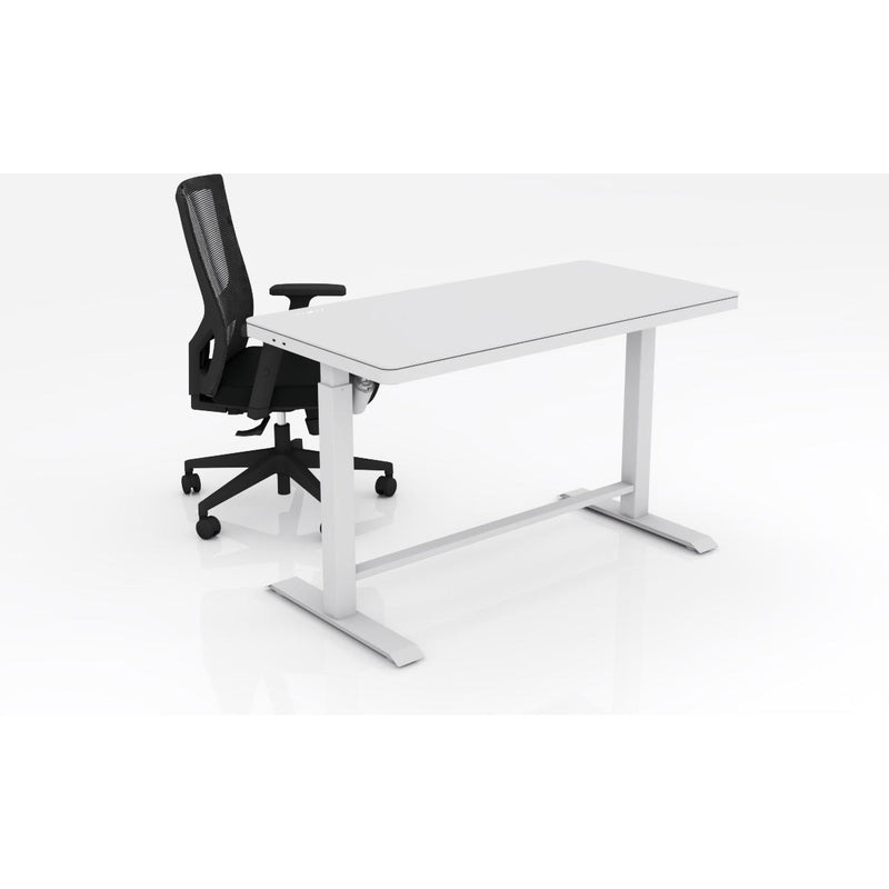 Luxe Electric Glass Desk