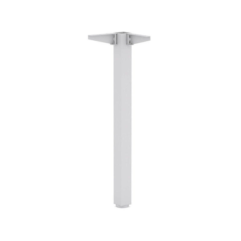 Axis Table Post Leg with 2 x angle fixings for worktop