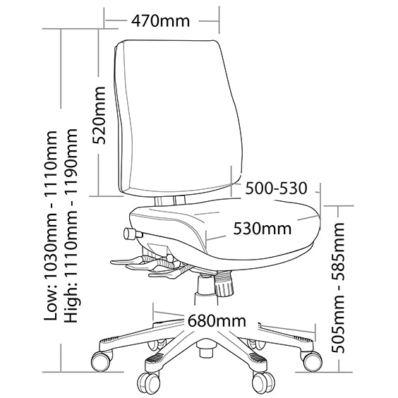Maple Task Chair