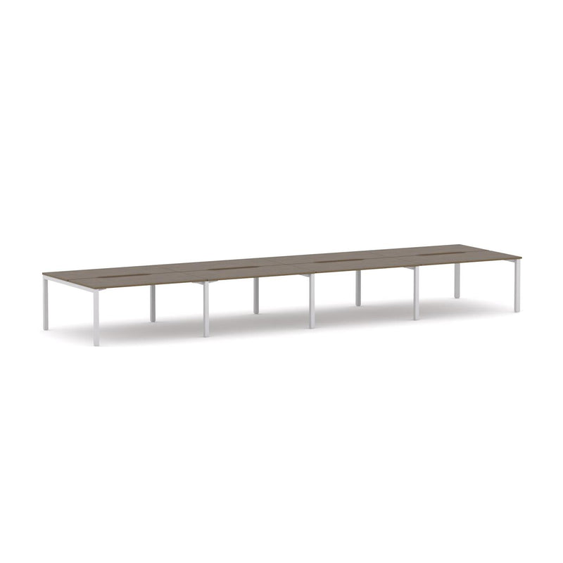 Axis 8-Person Double-sided Desk Workstation