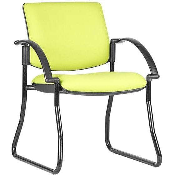 Maxi Hospitality Chair - Sled Base Upholstered Back