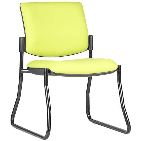 Maxi Hospitality Chair - Sled Base Upholstered Back