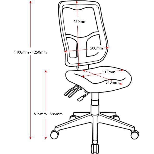 Merida High Back Mesh Chair