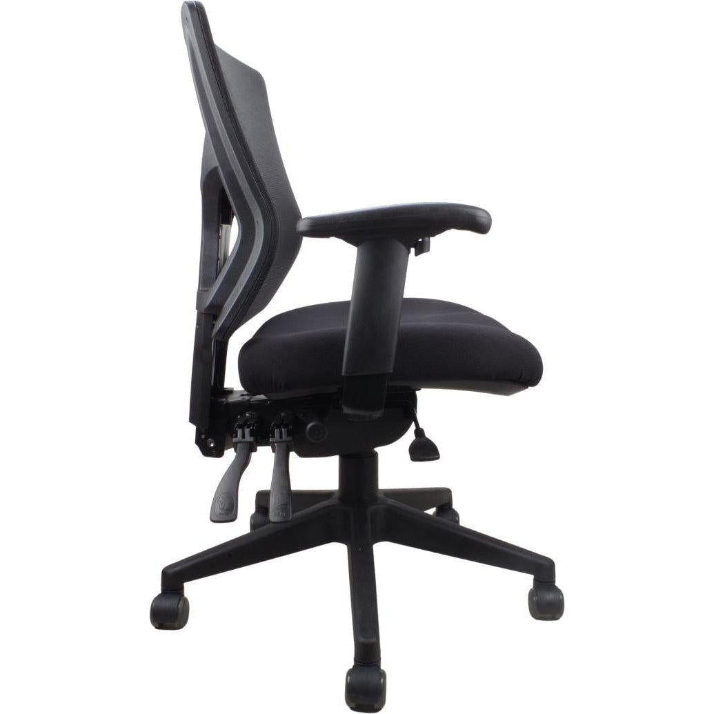 Milan Mesh Black Chair