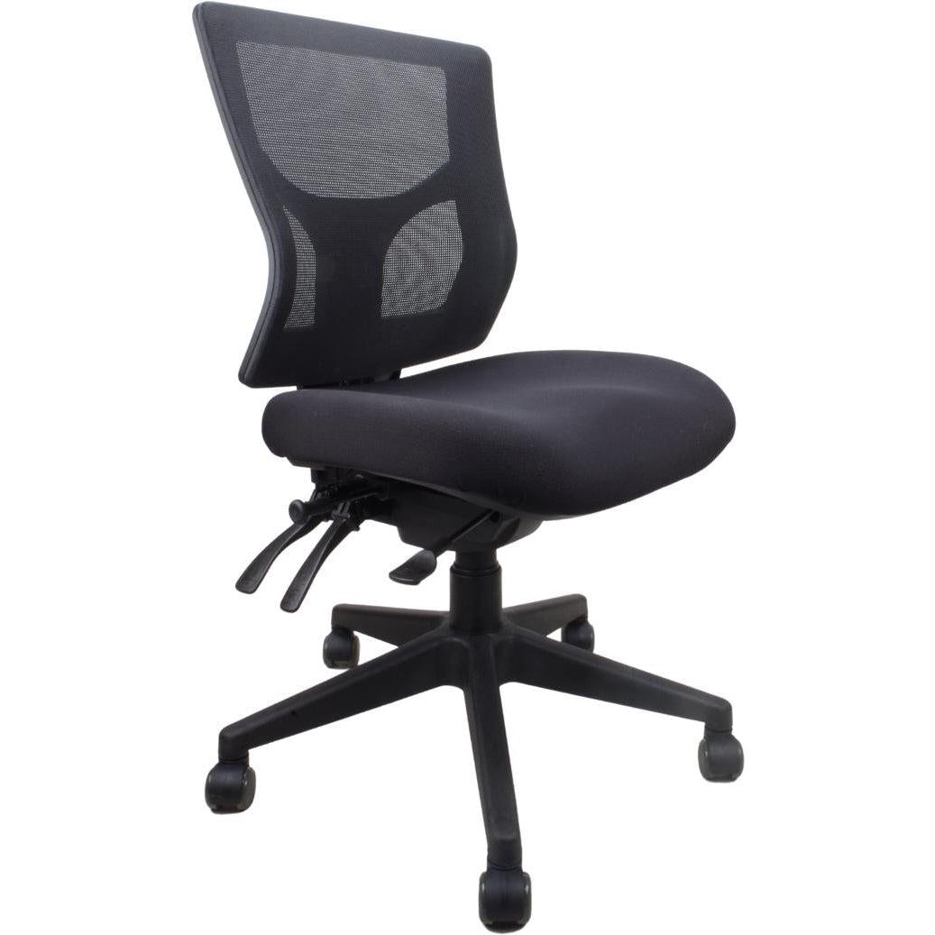 Milan Mesh Black Chair