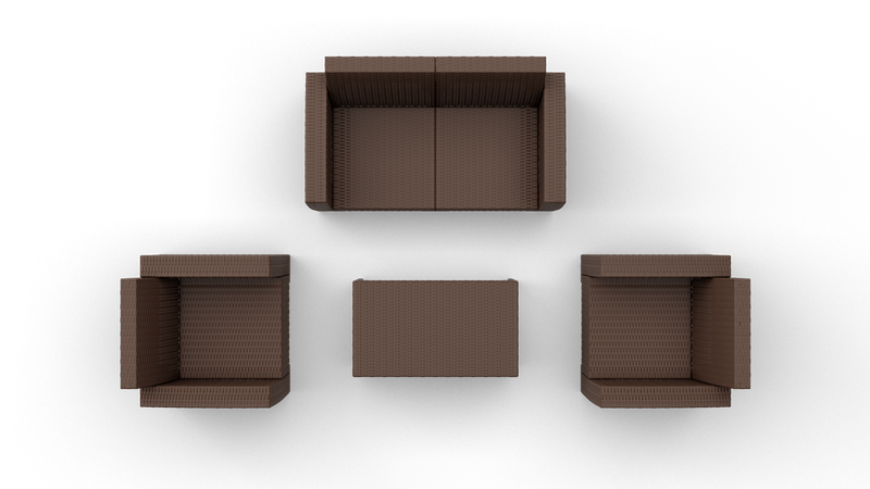 Siesta Monaco Lounge Set