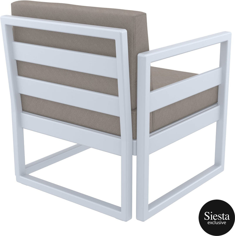 Mykonos Lounge Armchair with Cushion