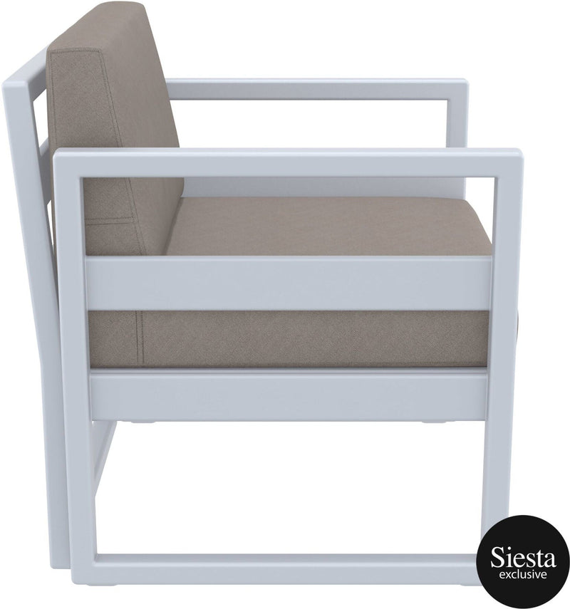 Mykonos Lounge Armchair with Cushion