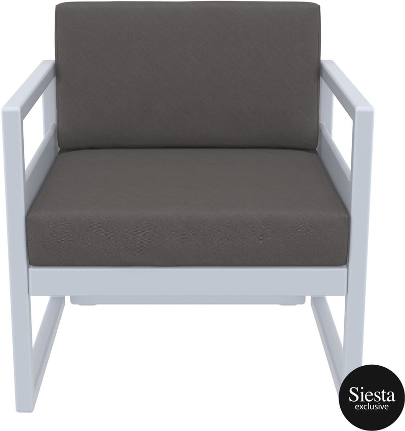 Mykonos Lounge Armchair with Cushion