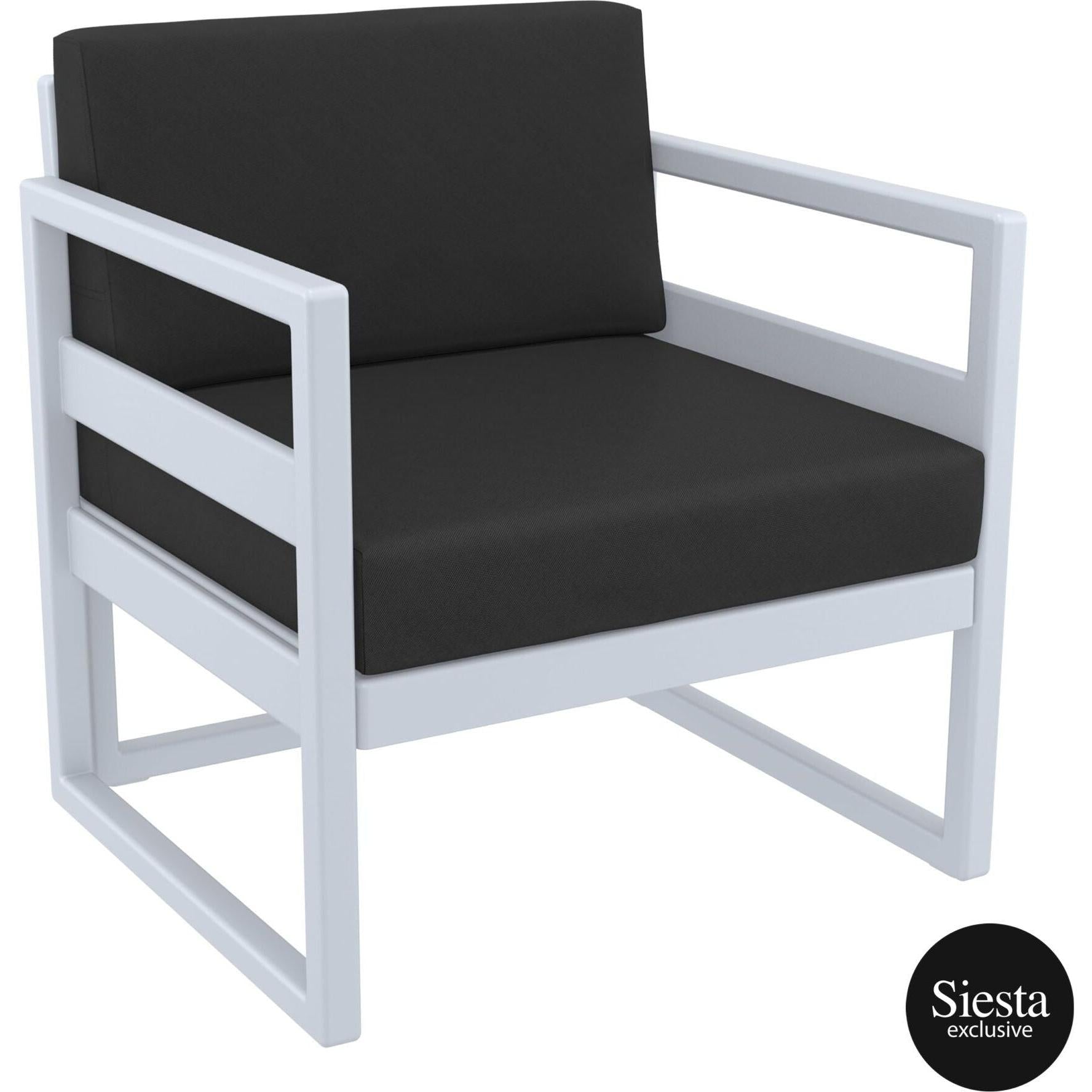 Mykonos Lounge Armchair with Cushion