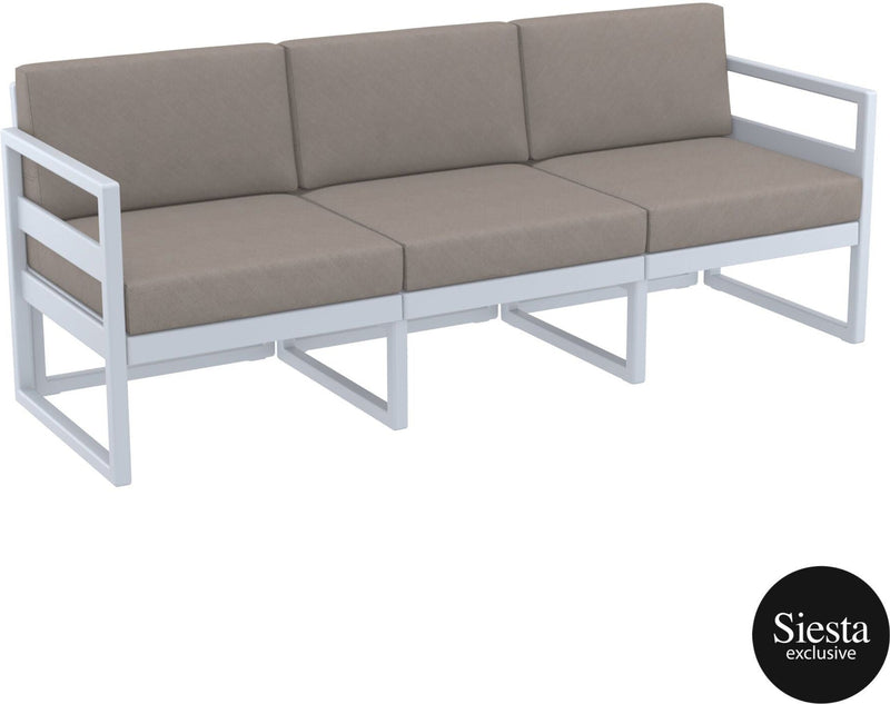 Mykonos Lounge Sofa XL with Cushion