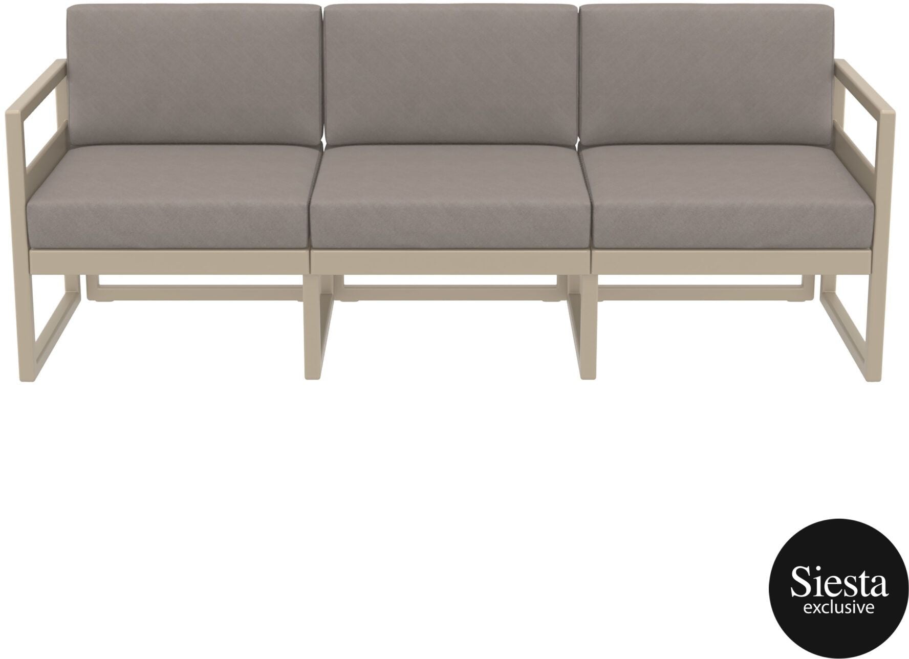 Mykonos Lounge Sofa XL with Cushion