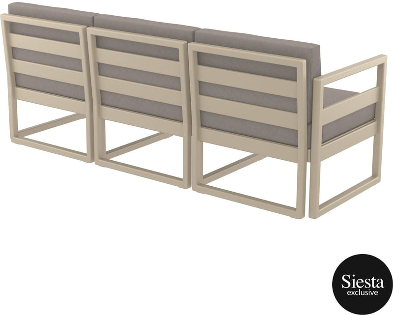 Mykonos Lounge Sofa XL with Cushion