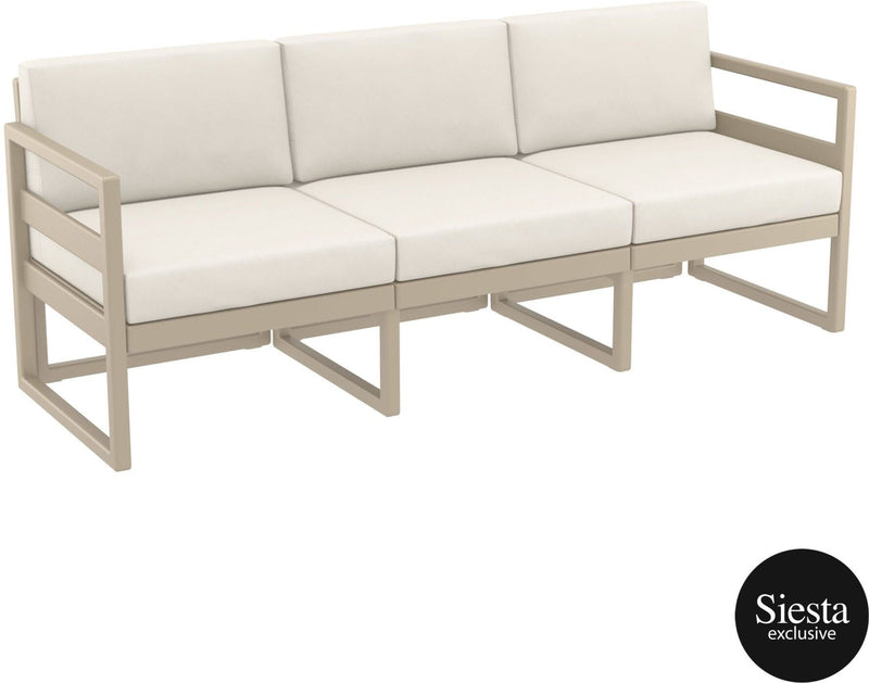 Mykonos Lounge Sofa XL with Cushion