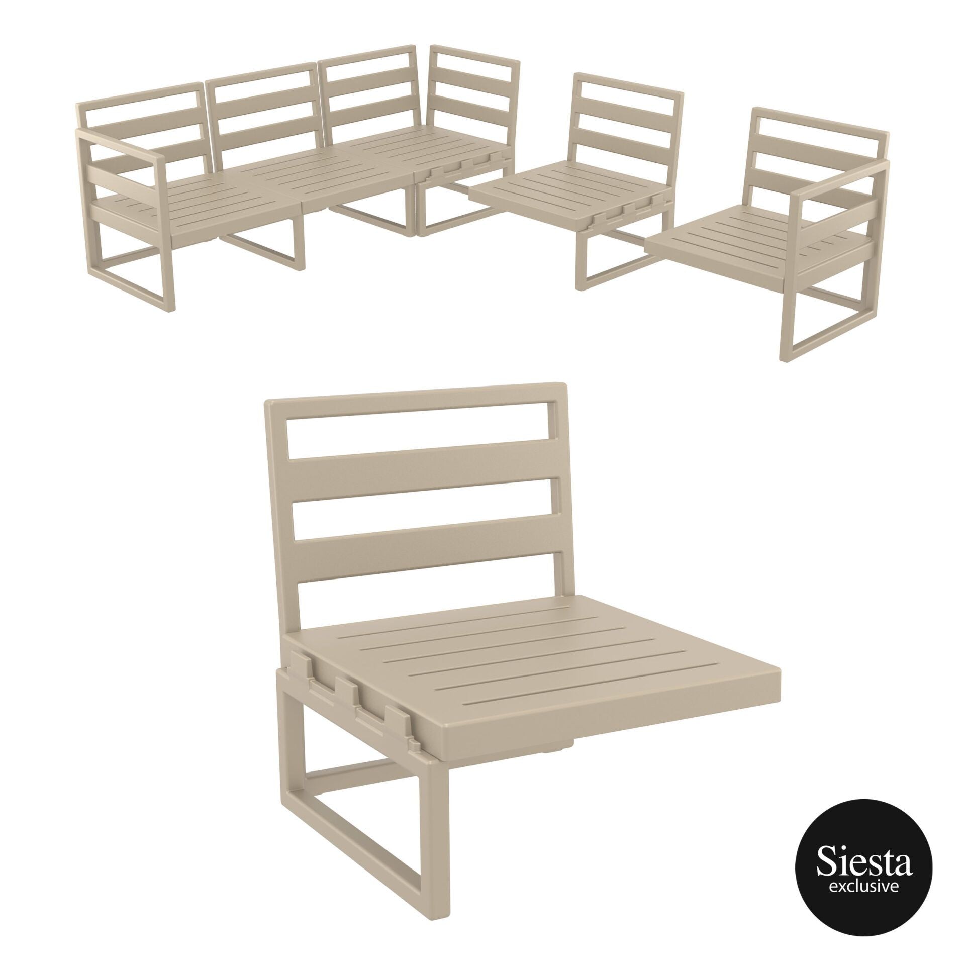 Mykonos Extension Part-Elite Office Furniture