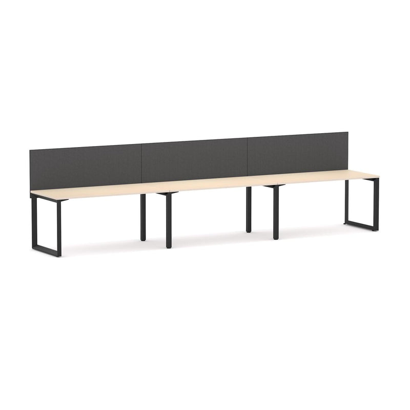 Anvil 3 User Single-Sided Desks, 50x50mm Triangular Loop Leg Design. Includes: Edge25 Screen