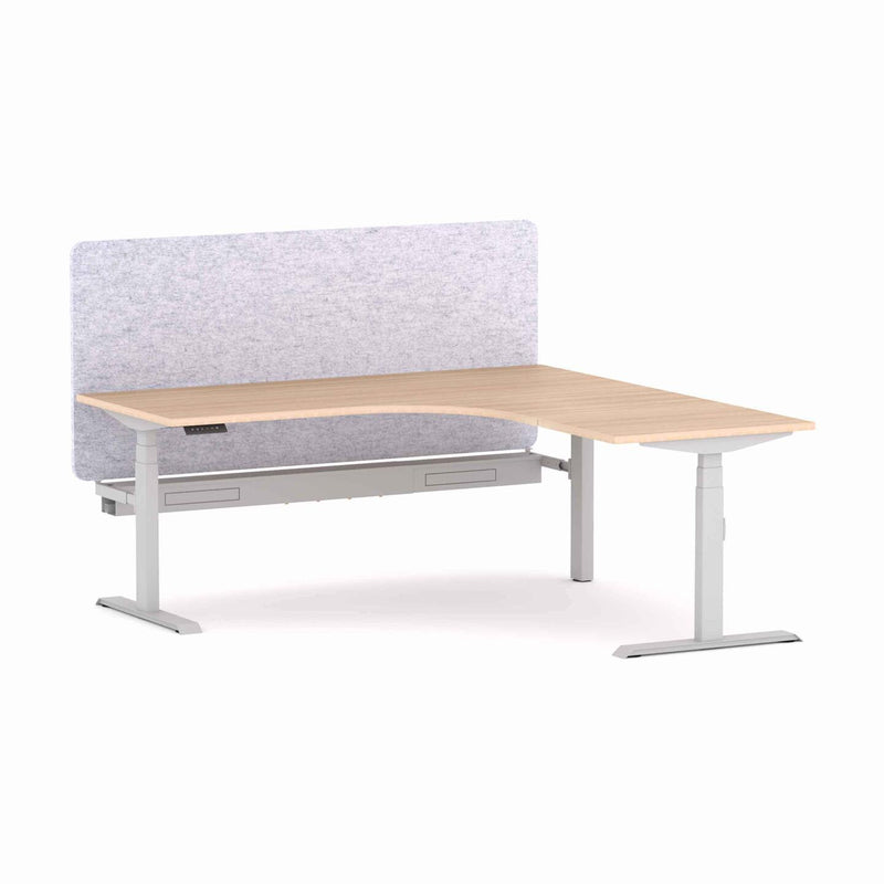 Klass 3C/2M Electric 90Deg Workstation With AcousiQ Screen