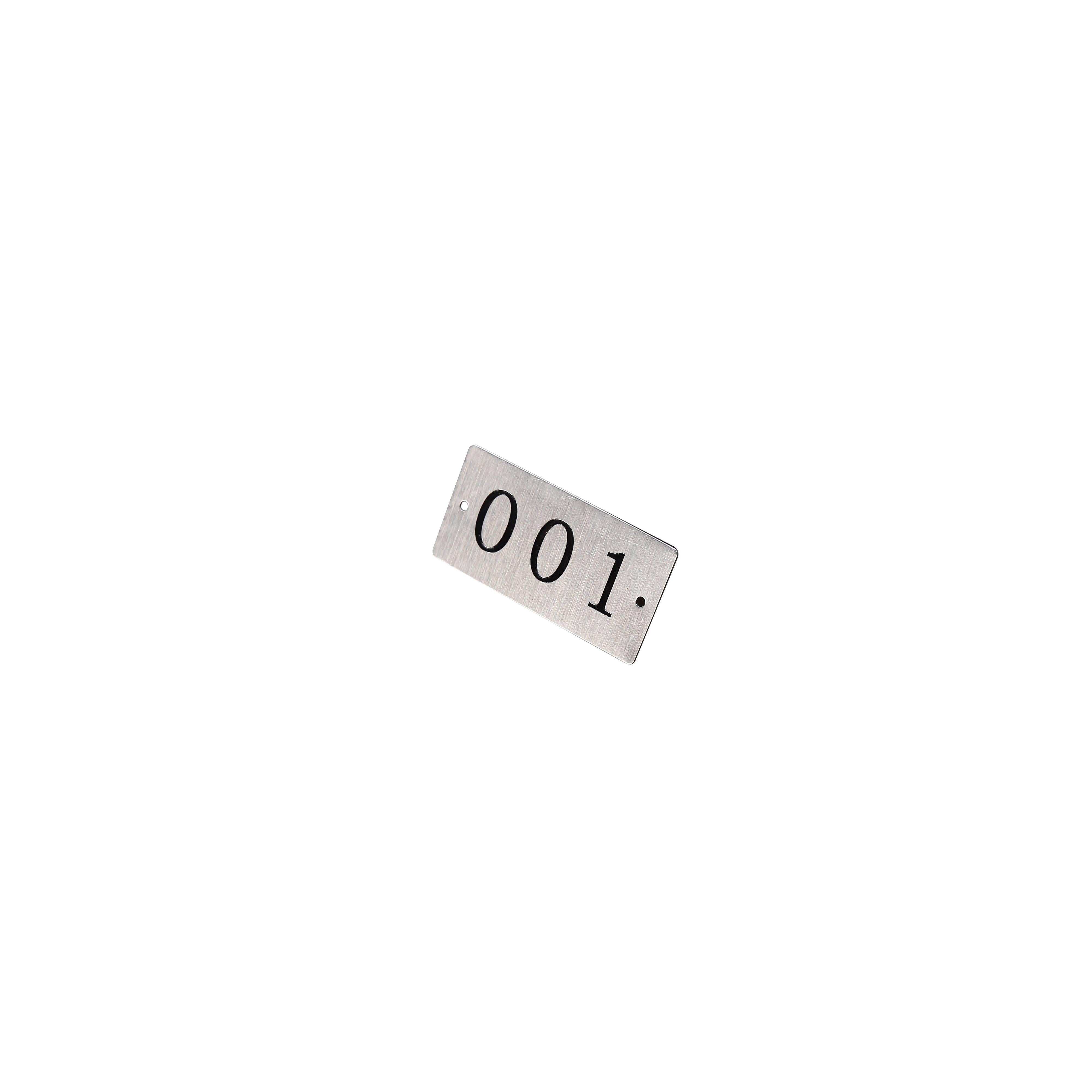 Heavy Duty Locker Number Plate-Elite Office Furniture