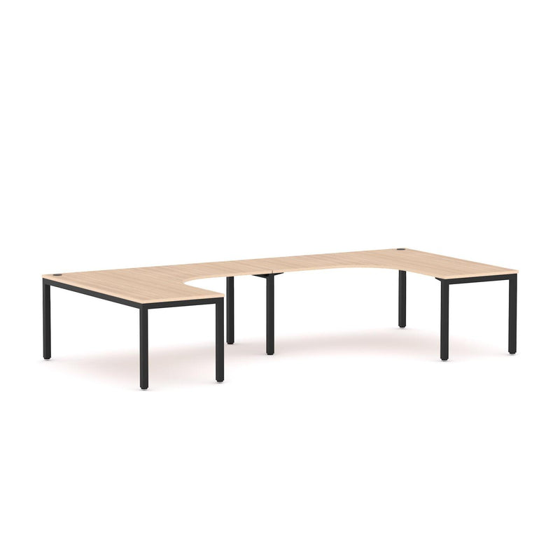 Axis 2-Person 90Deg Workstation (U-Layout)