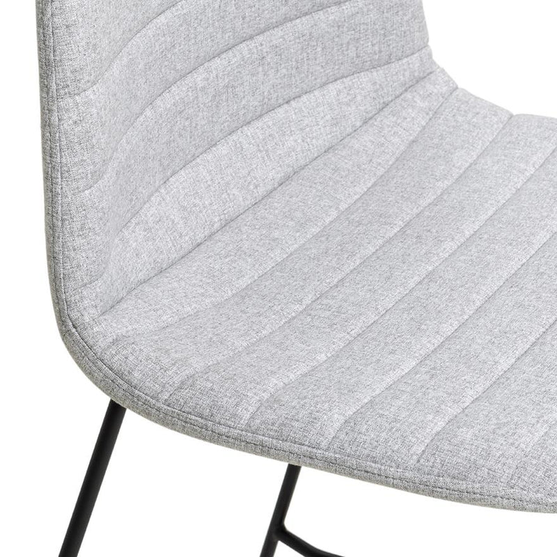 Sofia Barstool with Sled Powdercoated Base