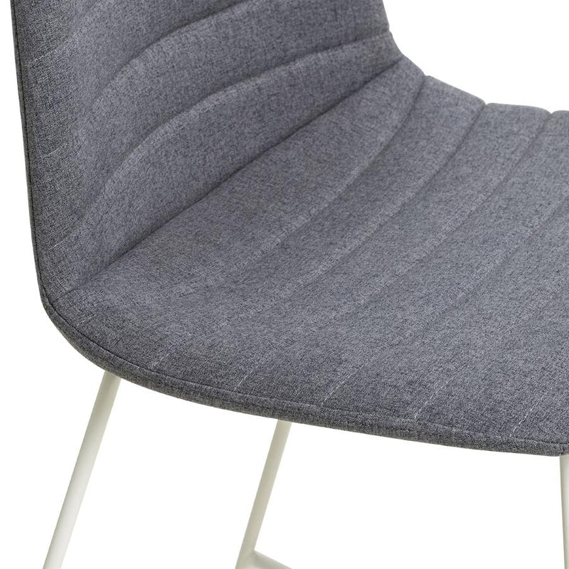 Sofia Barstool with Sled Powdercoated Base