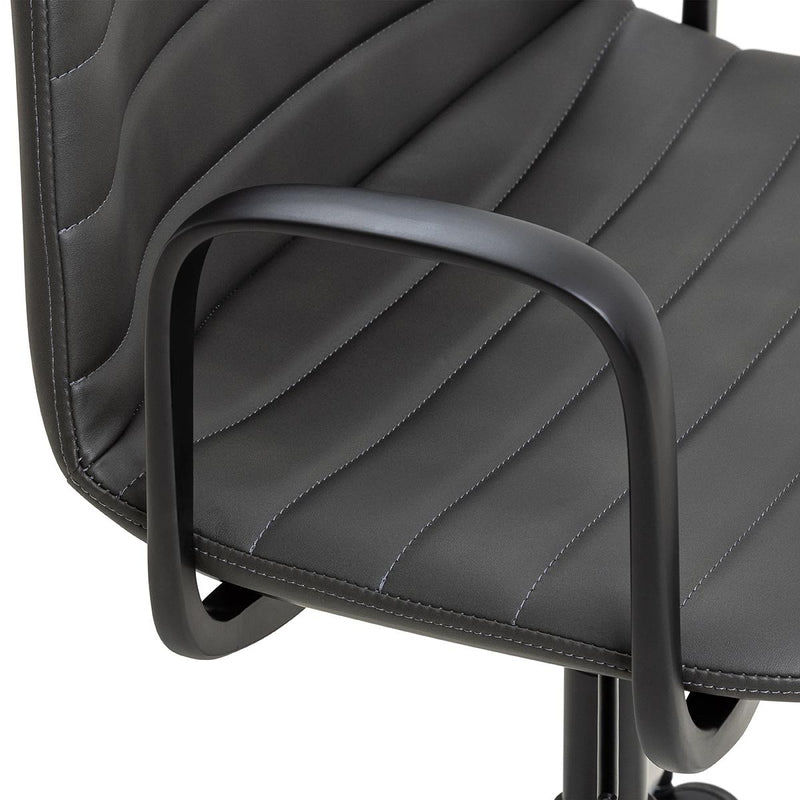 Sofia Chair with Gas Lift (with Tilt) Castor Base and Arms-Elite Office Furniture