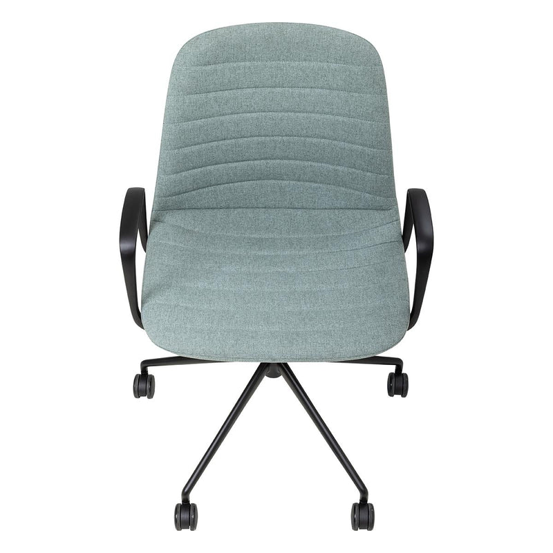 Sofia Chair with Gas Lift Castor Base and Arms-Elite Office Furniture