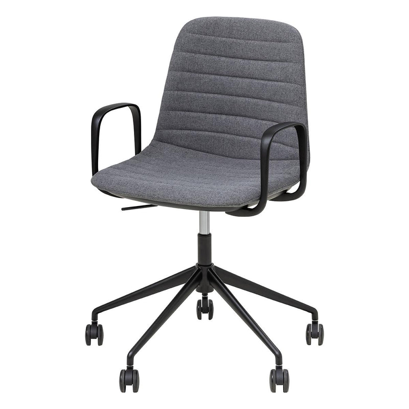 Sofia Chair with Gas Lift (with Tilt) Castor Base and Arms-Elite Office Furniture