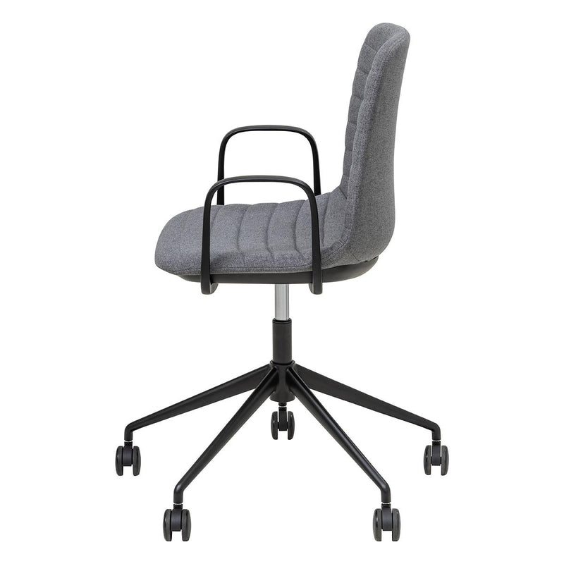 Sofia Chair with Gas Lift (with Tilt) Castor Base and Arms-Elite Office Furniture