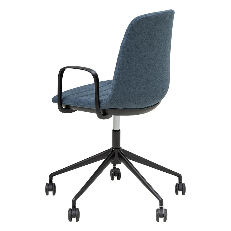 Sofia Chair with Gas Lift (with Tilt) Castor Base and Arms-Elite Office Furniture
