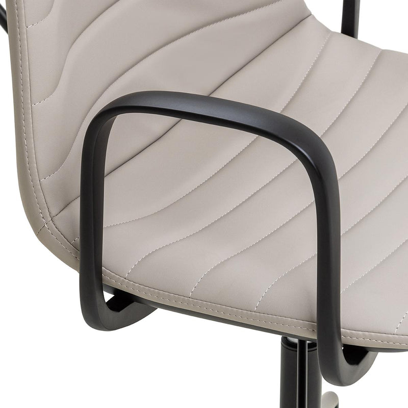 Sofia Chair with Gas Lift Castor Base and Arms-Elite Office Furniture