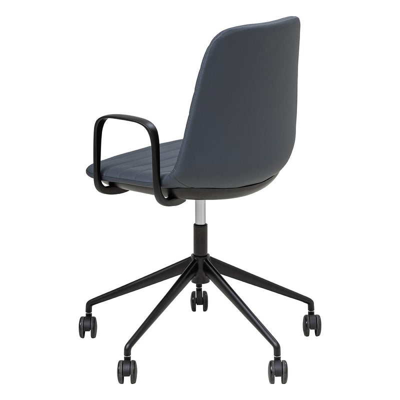 Sofia Chair with Gas Lift (with Tilt) Castor Base and Arms-Elite Office Furniture