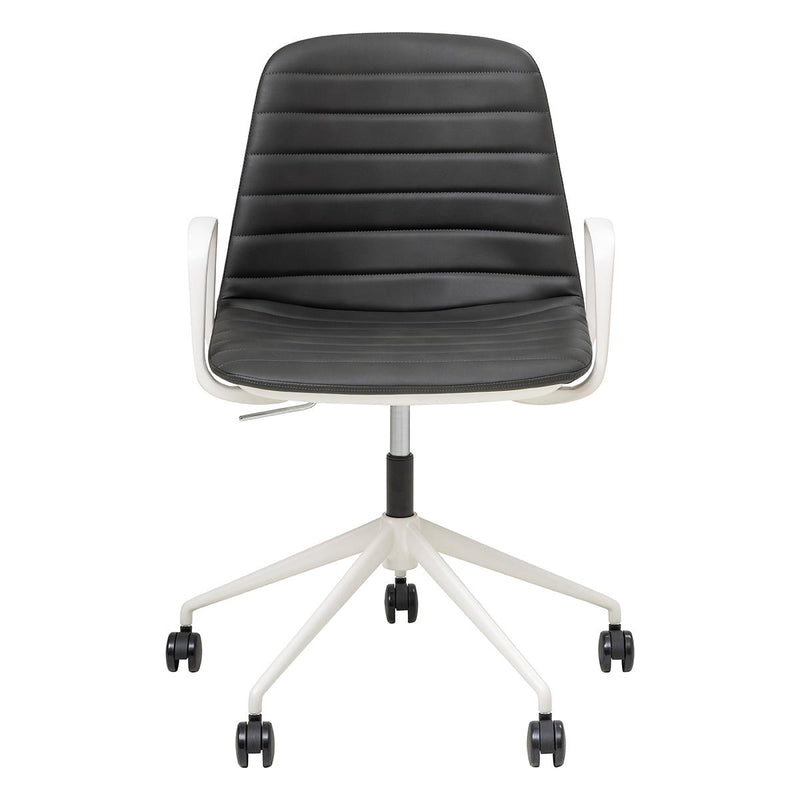 Sofia Chair with Gas Lift Castor Base and Arms-Elite Office Furniture