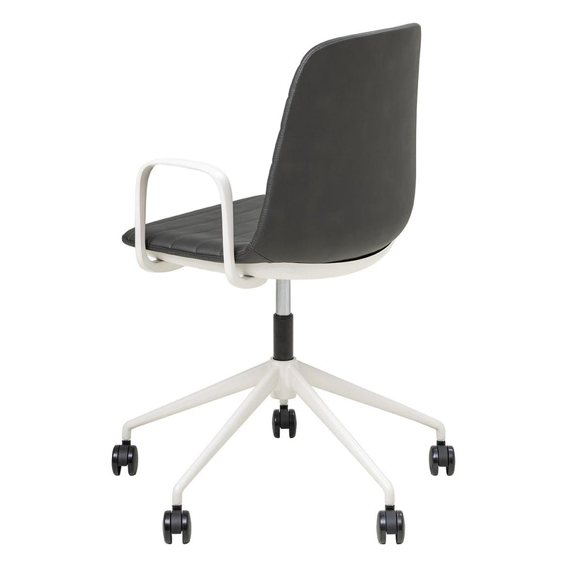 Sofia Chair with Gas Lift (with Tilt) Castor Base and Arms-Elite Office Furniture