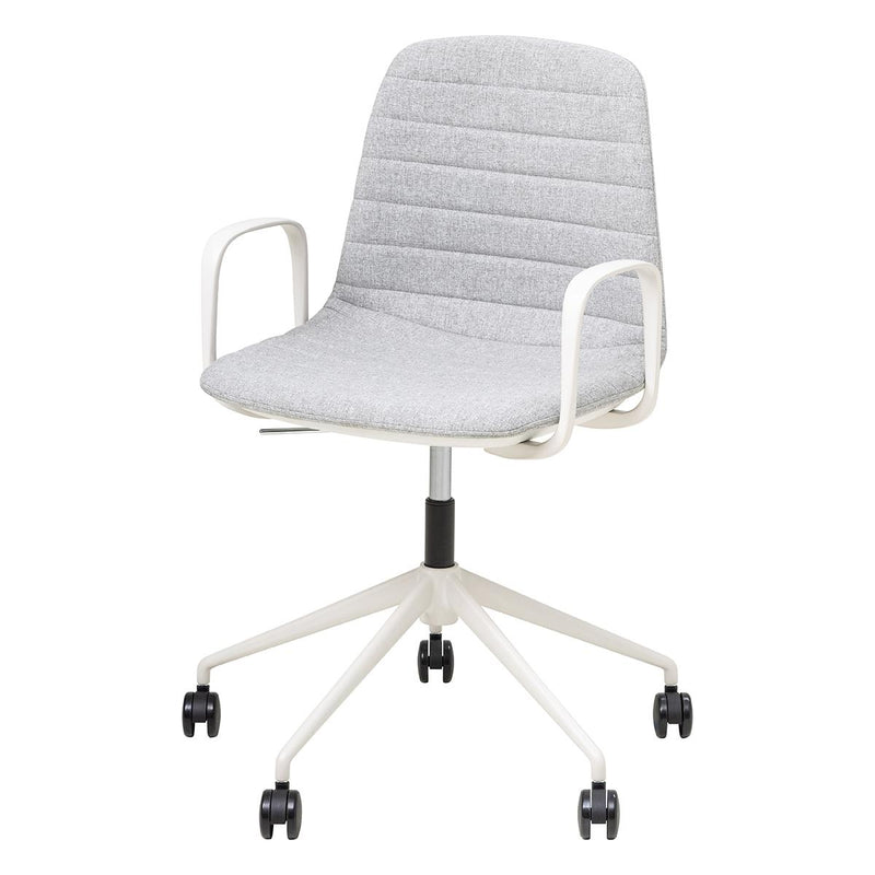 Sofia Chair with Gas Lift (with Tilt) Castor Base and Arms-Elite Office Furniture